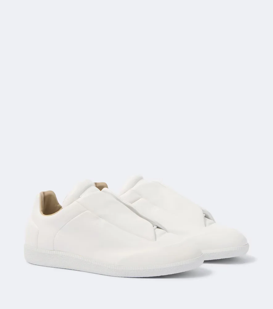 Future Low-Top Leather Sneakers by Maison Margiela