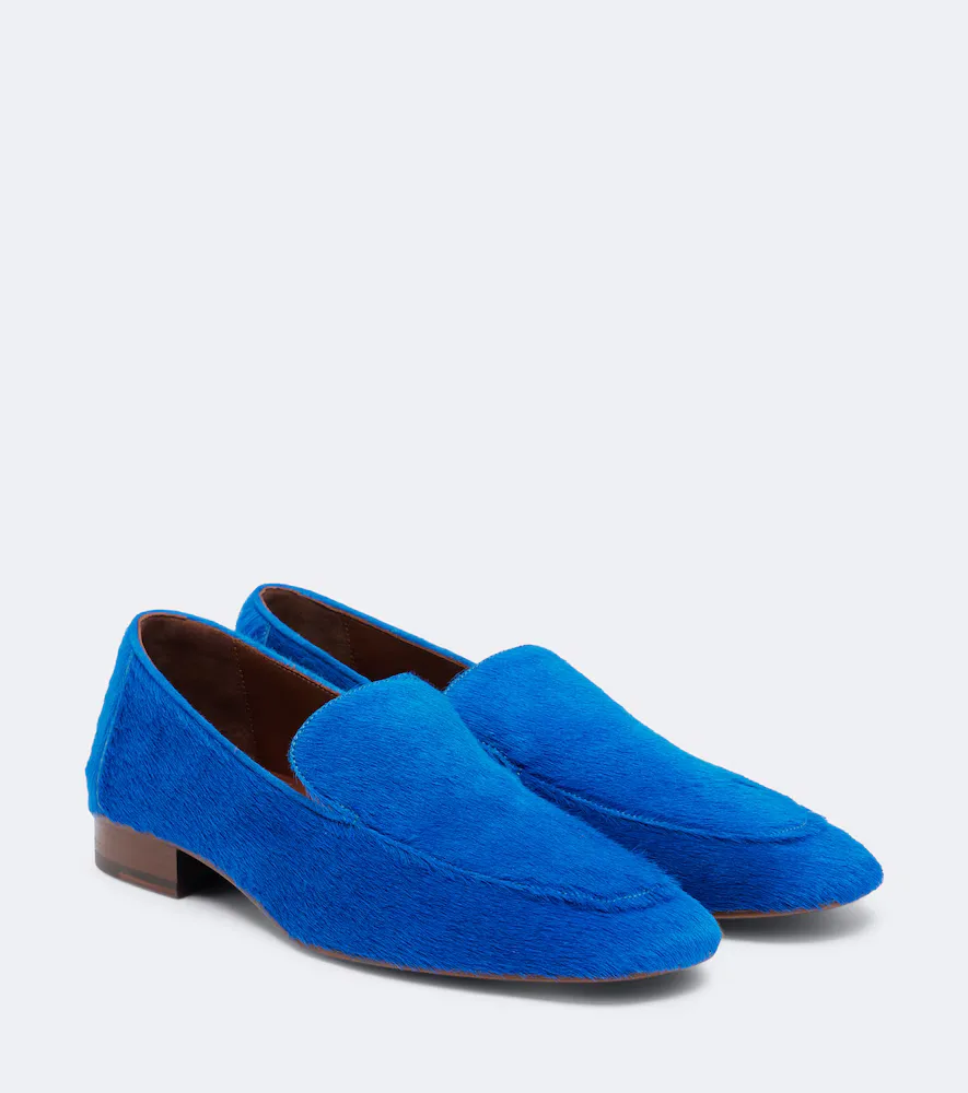 Calf Hair Loafers by Dries Van Noten