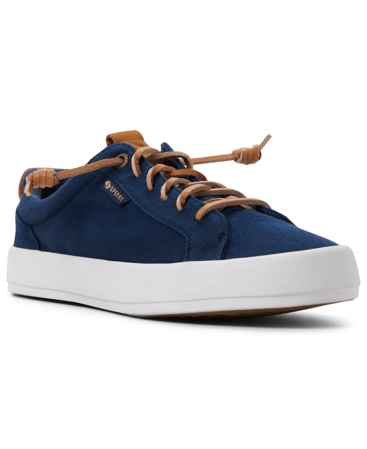 Bermuda Beach Twill Lace Up Sneakers by Sperry