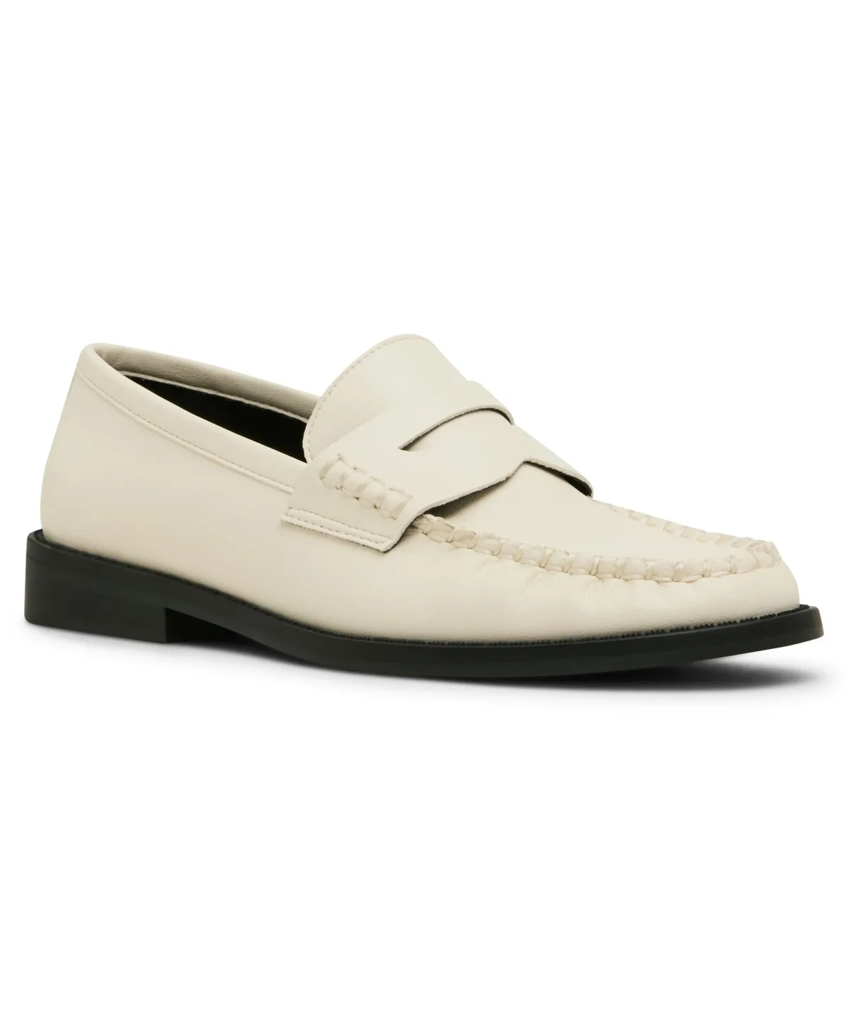 Prep Moc-Toe Tailored Loafer Flats by Madden Girl