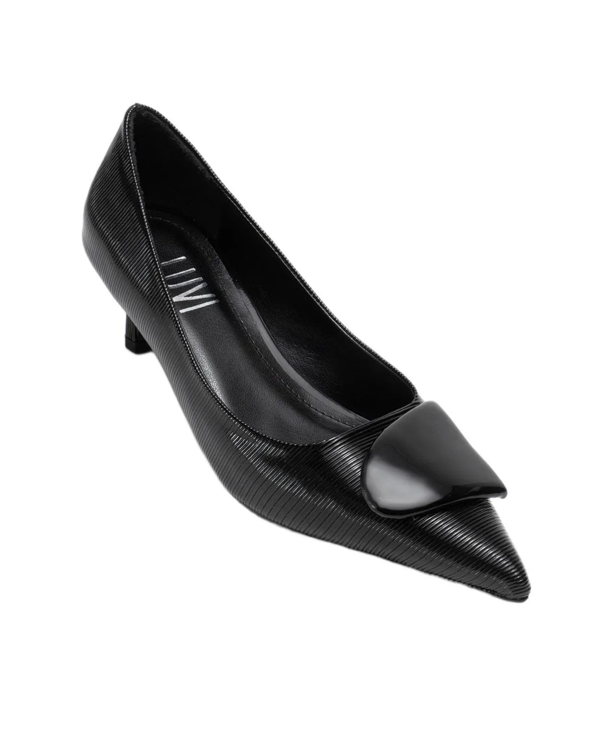 Briana Buckle Pointed Toe Pump by Prologue Shoes