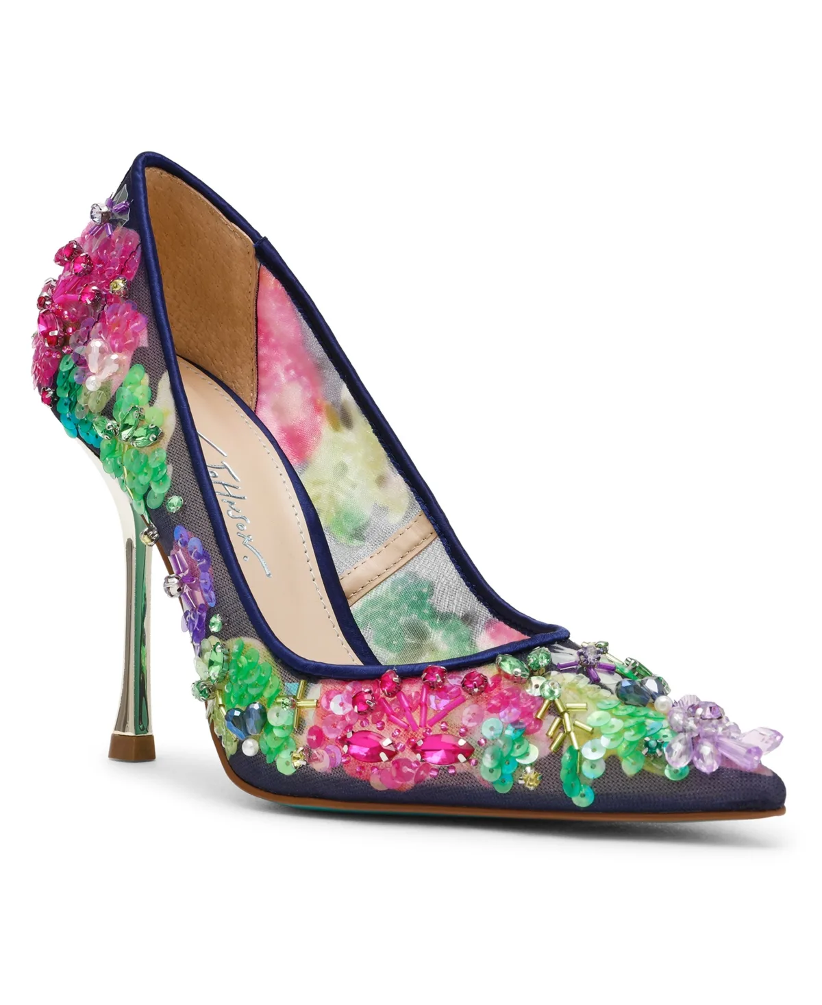 Netta Mesh Slip-On Pumps by Betsey Johnson
