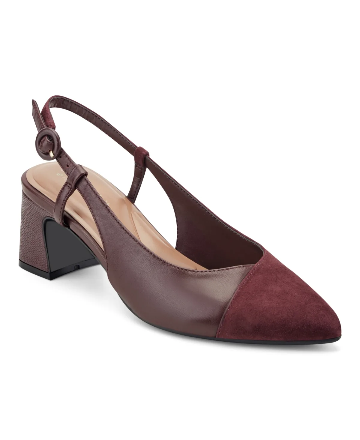 Nailah eFlex Block Heel Slingback Pumps
