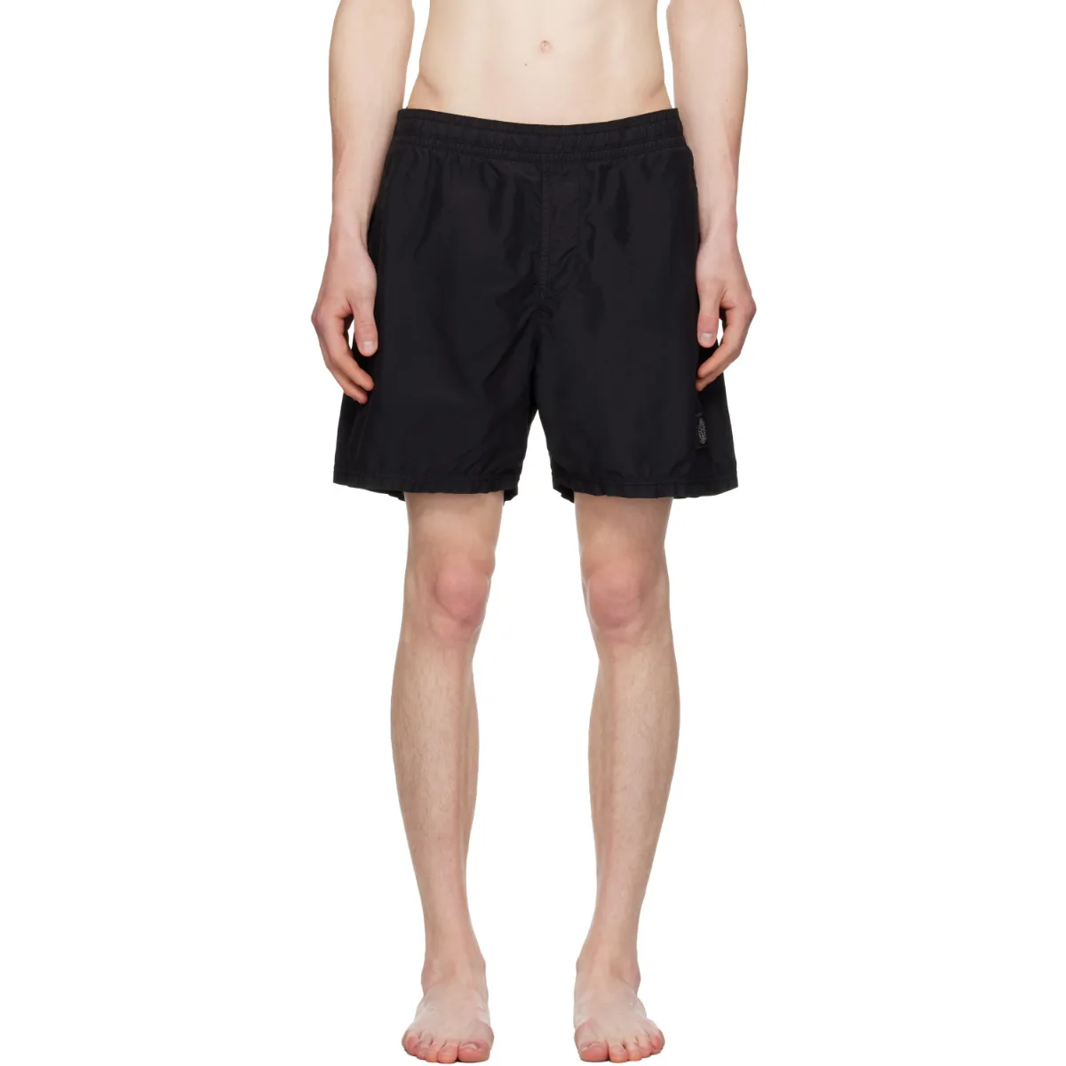 B100B09 Brushed Nylon Swim Shorts by Stone Island