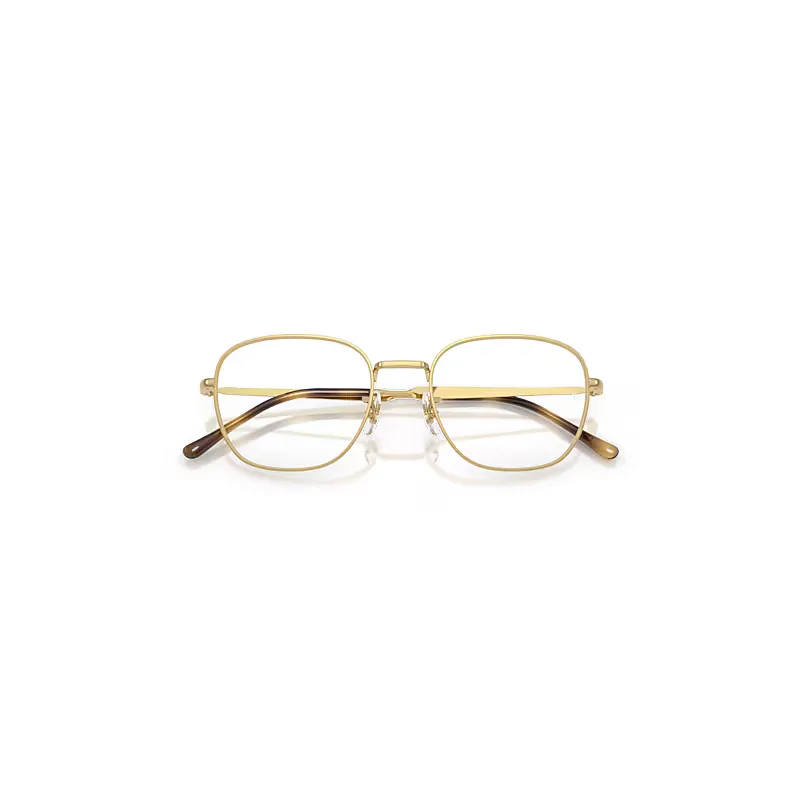 Rb6534 Optics Eyeglasses Arista Gold Frame Clear Lenses Polarized