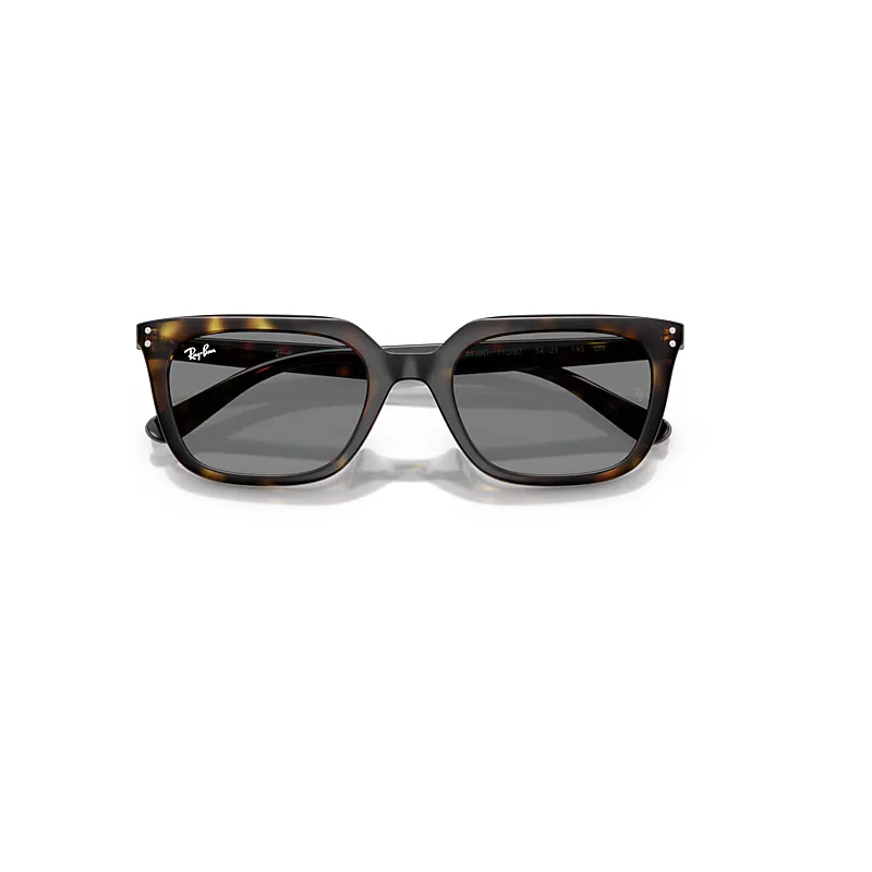 Rb4439d Sunglasses Havana Frame Grey Lenses