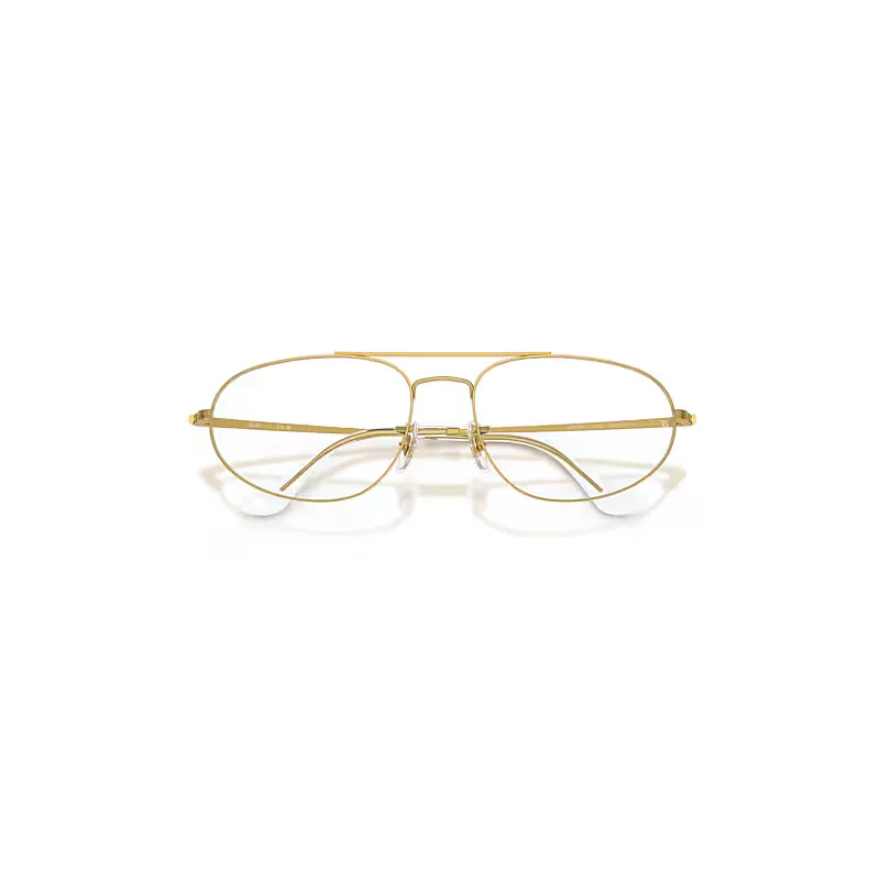 Explorer Iv Optics Eyeglasses Legend Gold Frame Clear Lenses Polarized by Ray-Ban