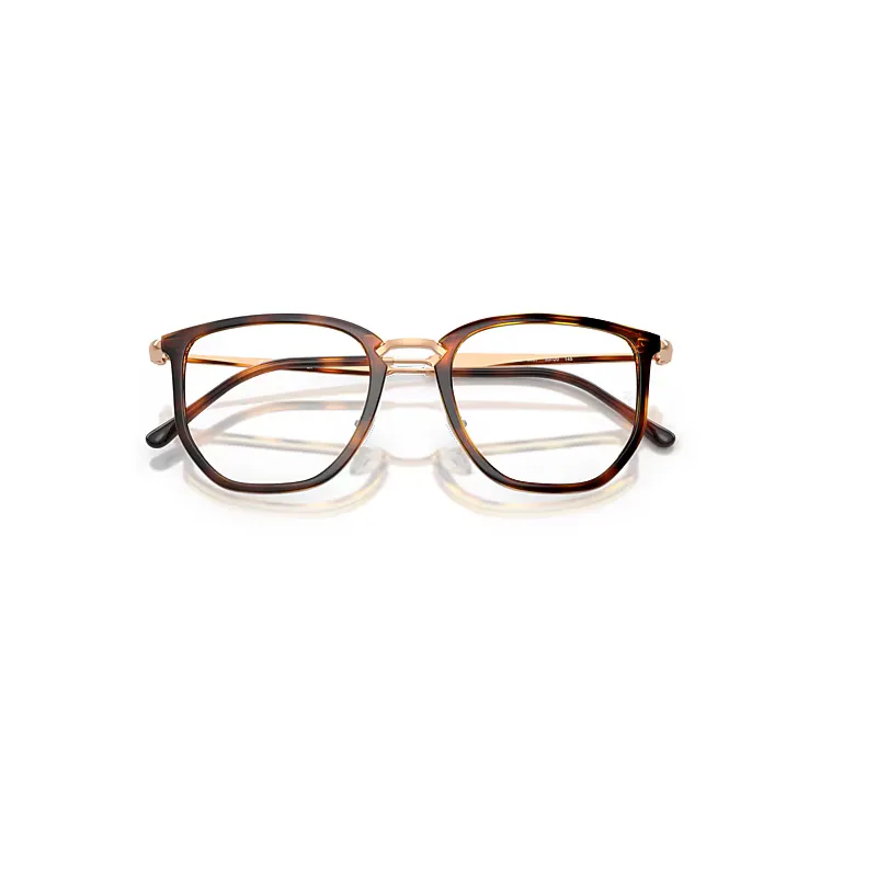 Rb4451v Optics Eyeglasses Rosegold Frame Clear Lenses Polarized by Ray-Ban
