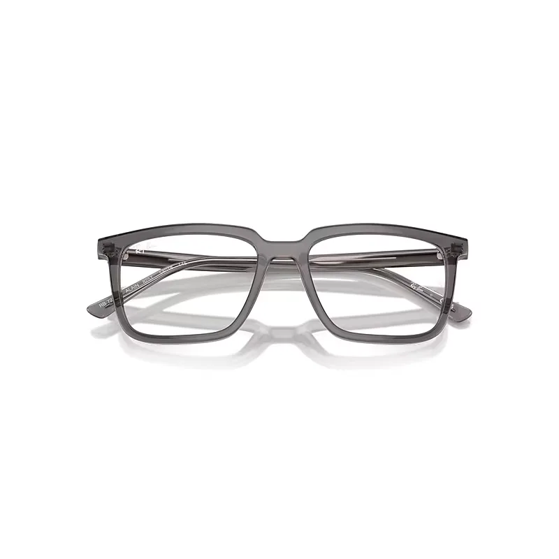 Alain Optics Eyeglasses Opal Dark Grey Frame Clear Lenses Polarized by Ray-Ban