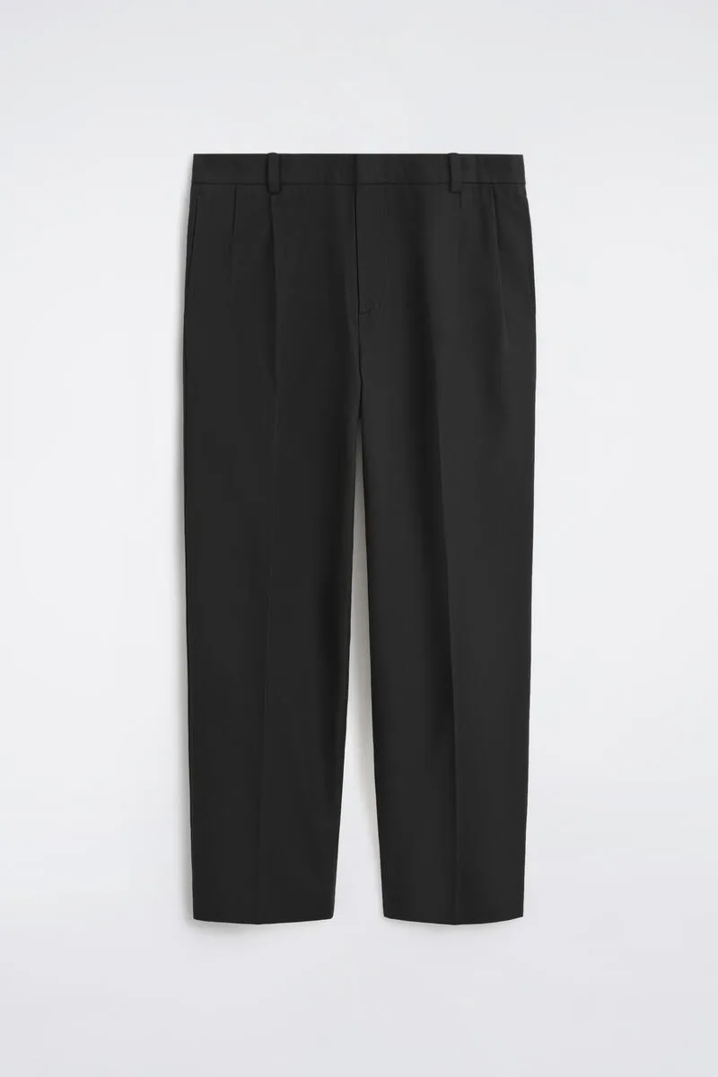 Pleated Relaxed-Fit Tapered Pants by COS