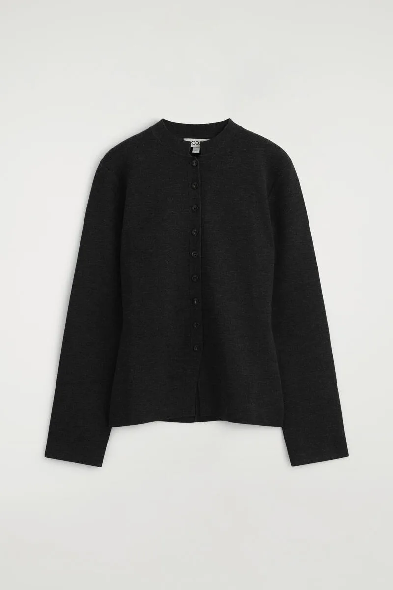 Merino Wool-Blend Cardigan by COS