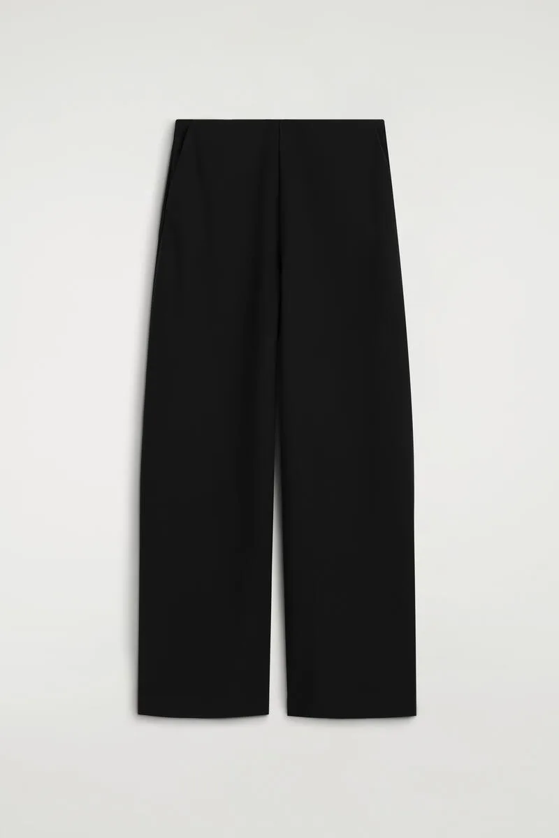 Crepe-Jersey Wide-Leg Pants by COS