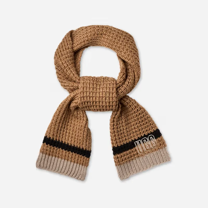 Waffle Stripe Scarf by UGG