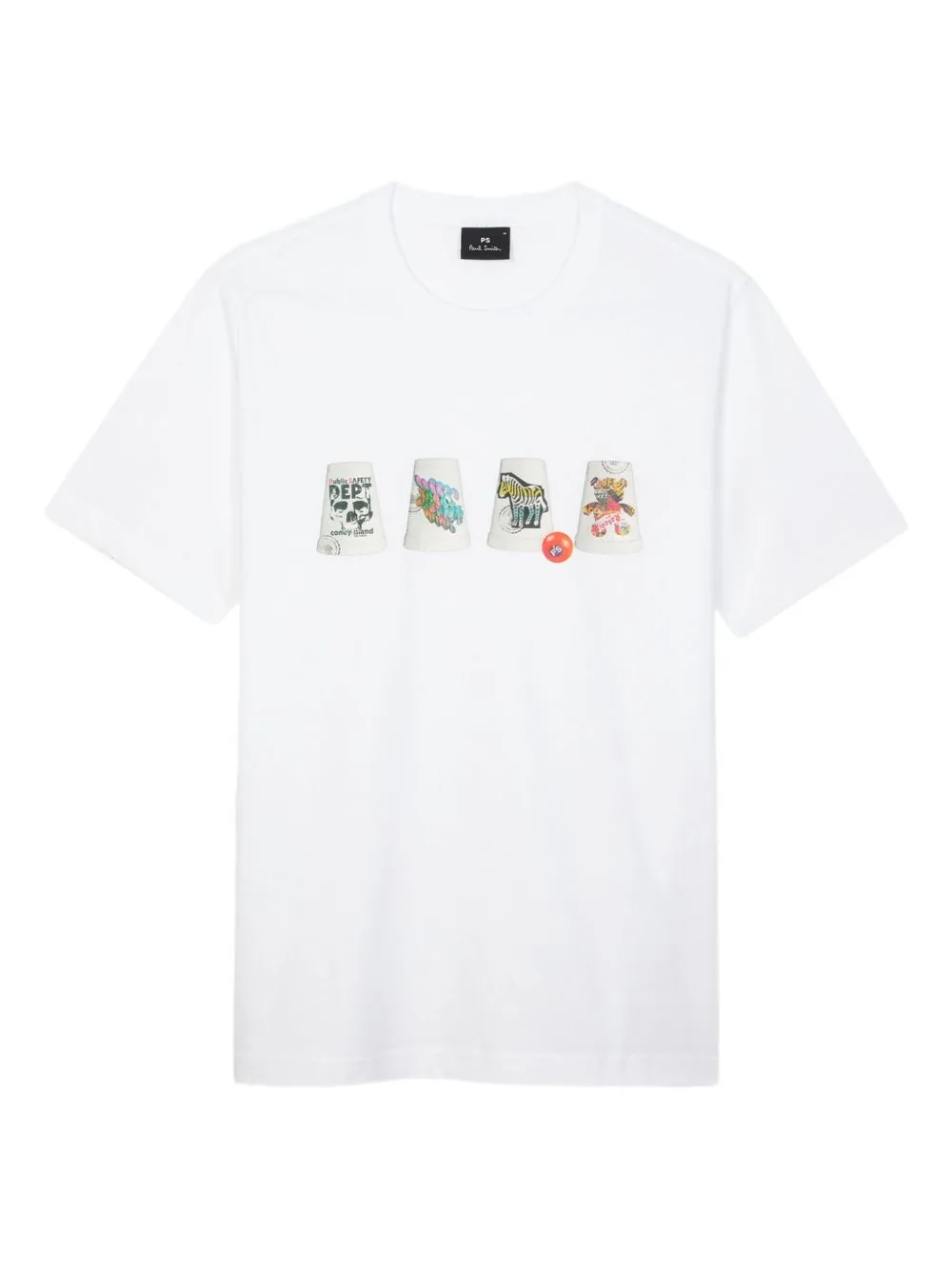 Cup-And-Ball-Print T-Shirt by Paul Smith