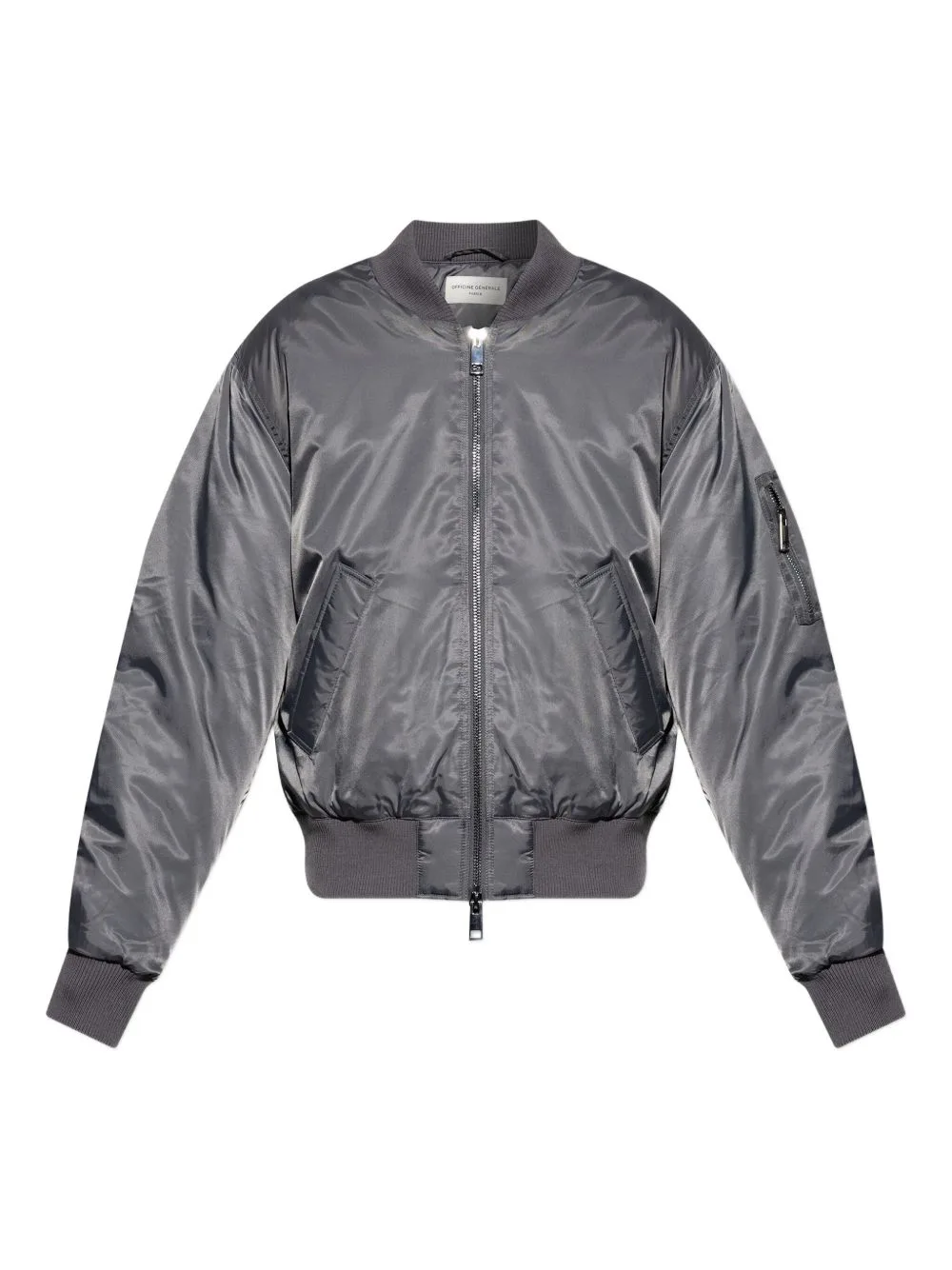 Padded Zip-Up Bomber Jacket by Officine Generale
