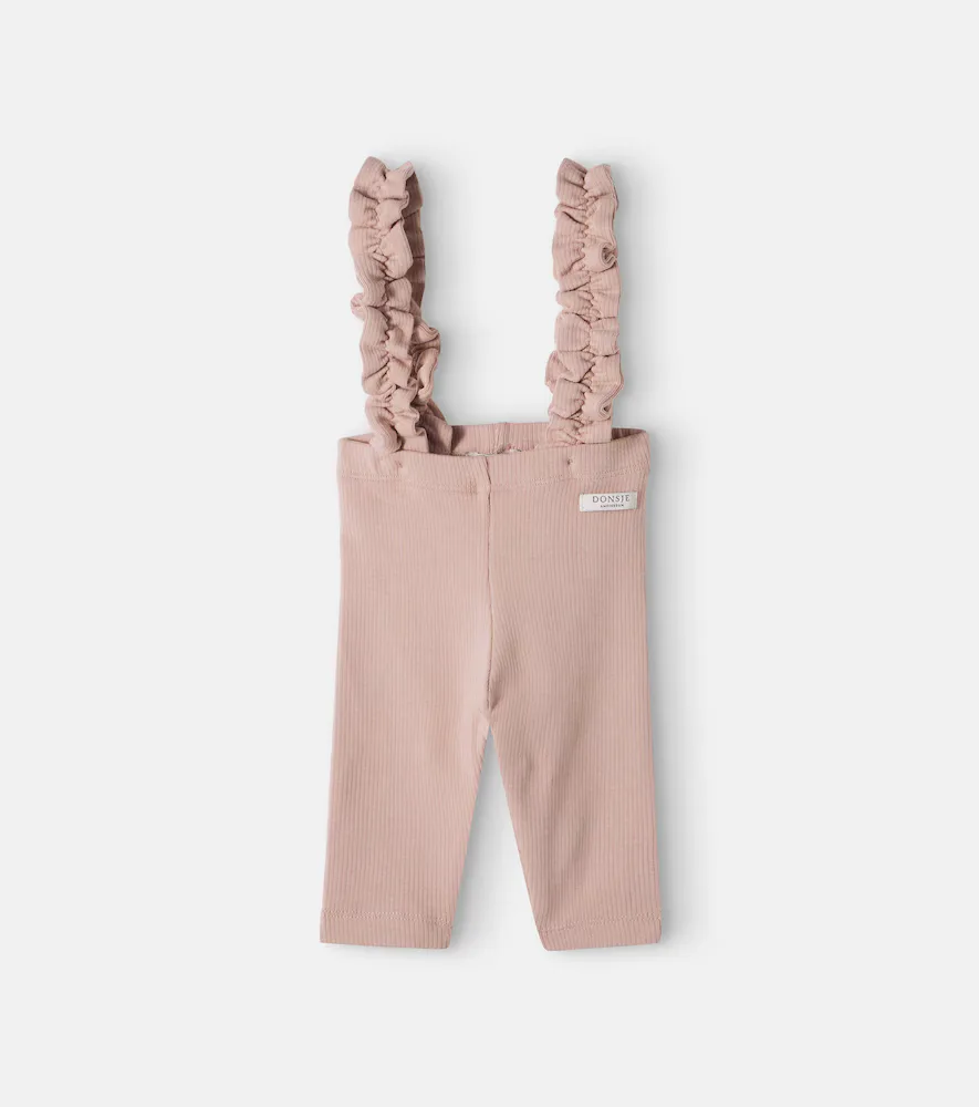 Baby Enzi Cotton-Blend Jersey Leggings by Donsje