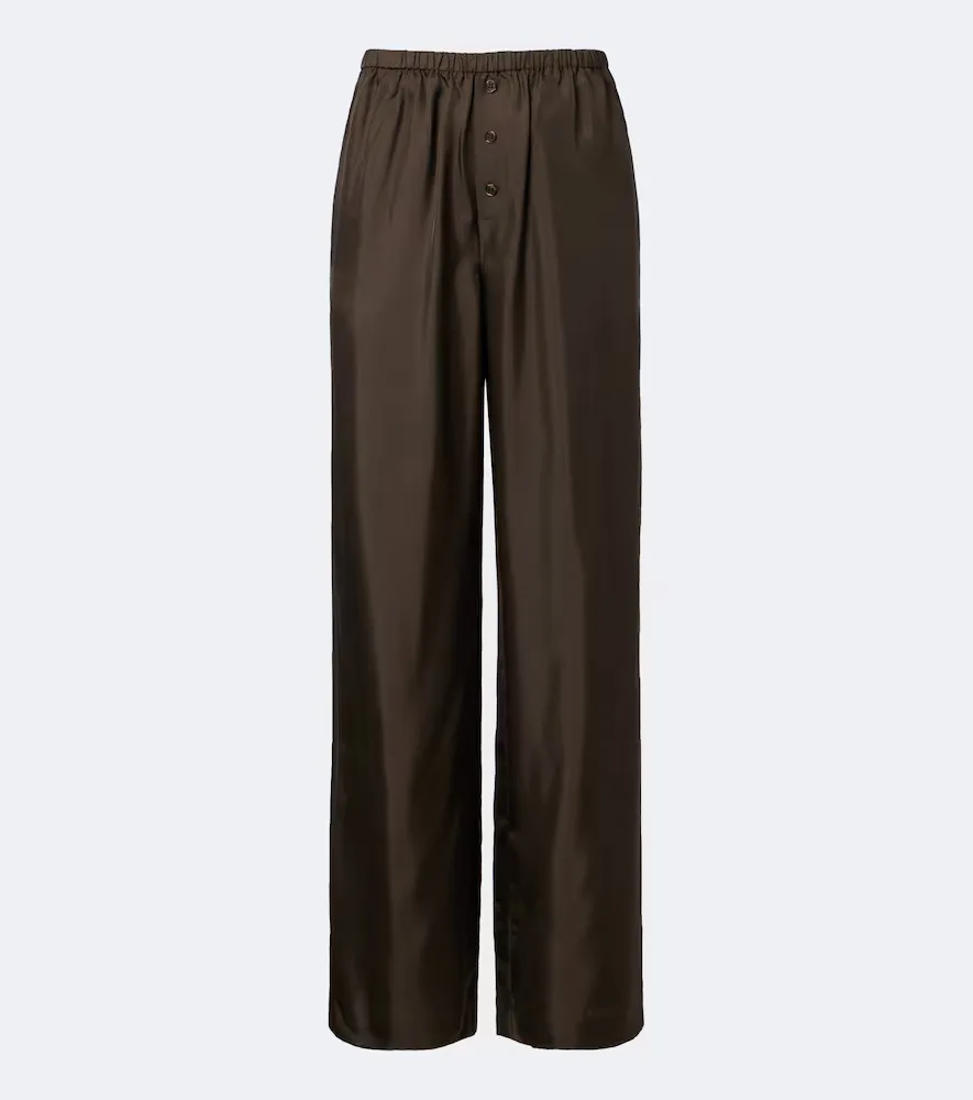 Róhe Silk Wide-Leg Pants by Rohe