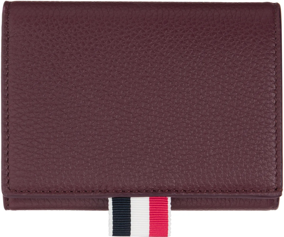 Soft Pebble Grain Trifold Wallet