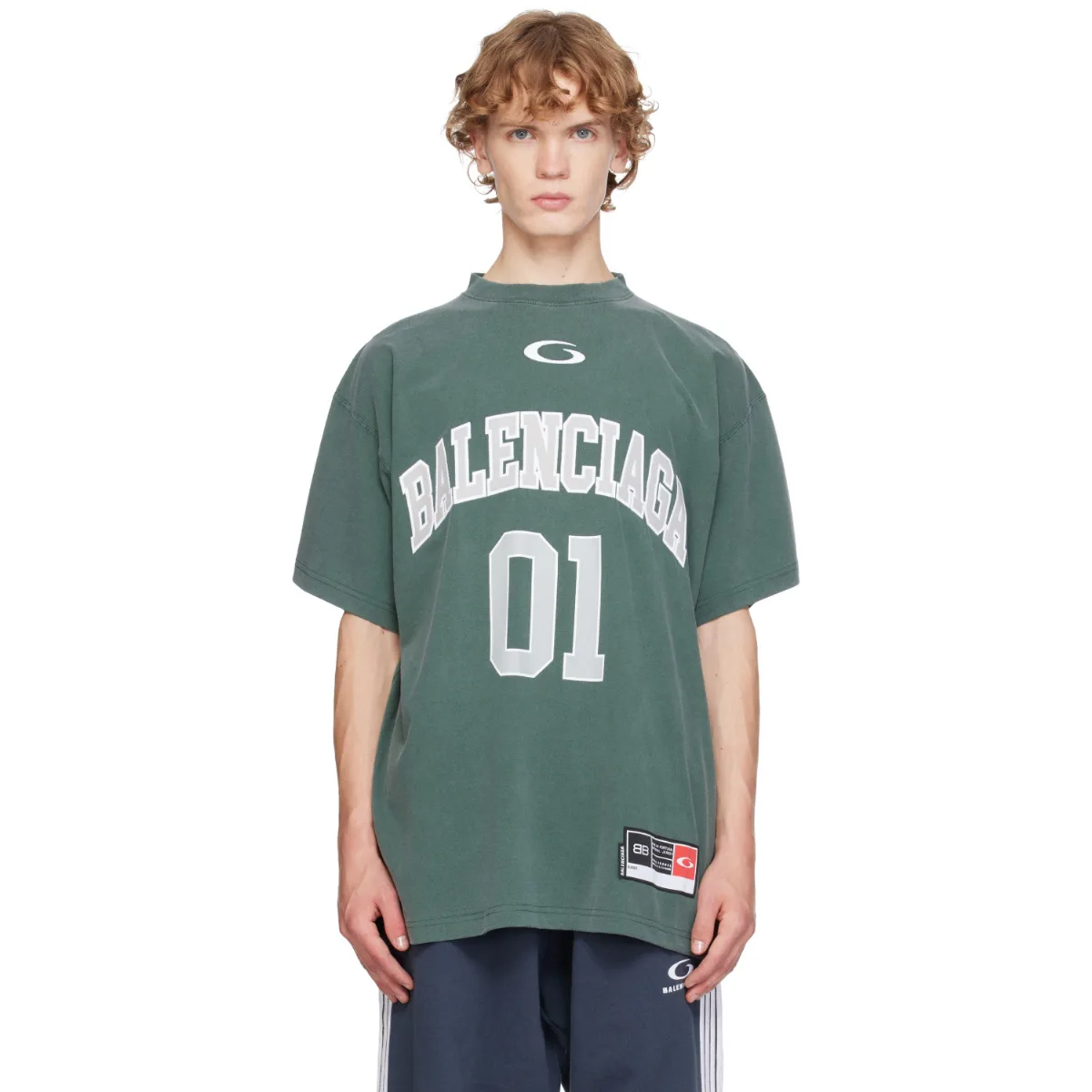 Basketball Oversized T-Shirt by Balenciaga