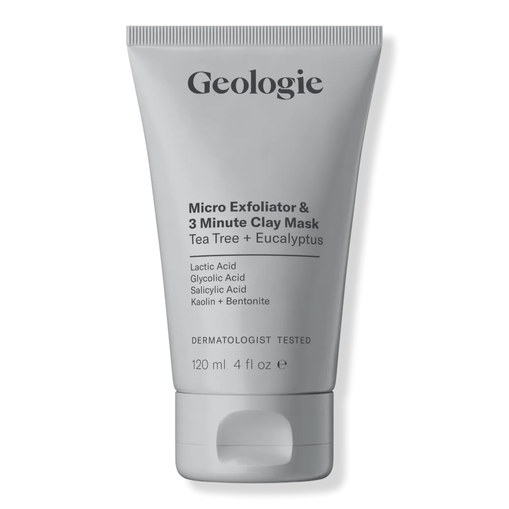 Micro Exfoliator & 3 Minute Clay Mask by Geologie
