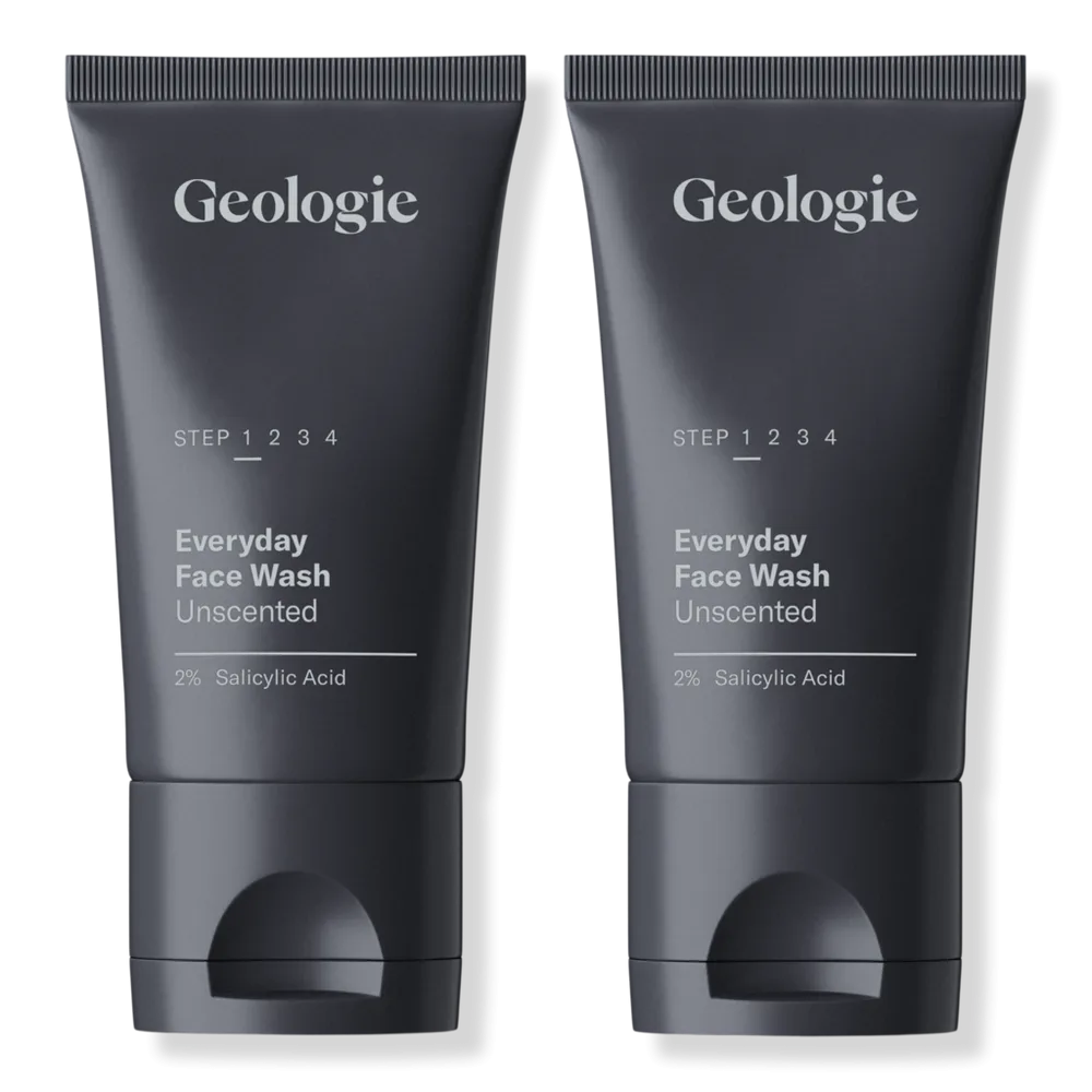 Salicylic Acid Face Wash Unscented 2-Pack by Geologie