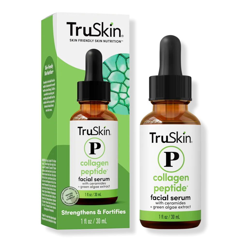 Collagen Peptide Facial Serum with Ceramides by TruSkin