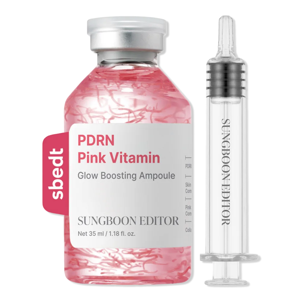 PDRN Pink Vitamin Glow Boosting Ampoule by SUNGBOON EDITOR