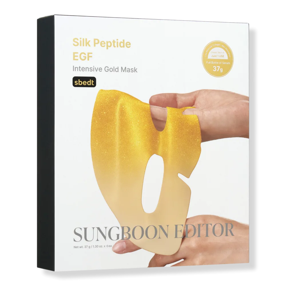 Silk Peptide EGF Gold Intensive Mask by SUNGBOON EDITOR