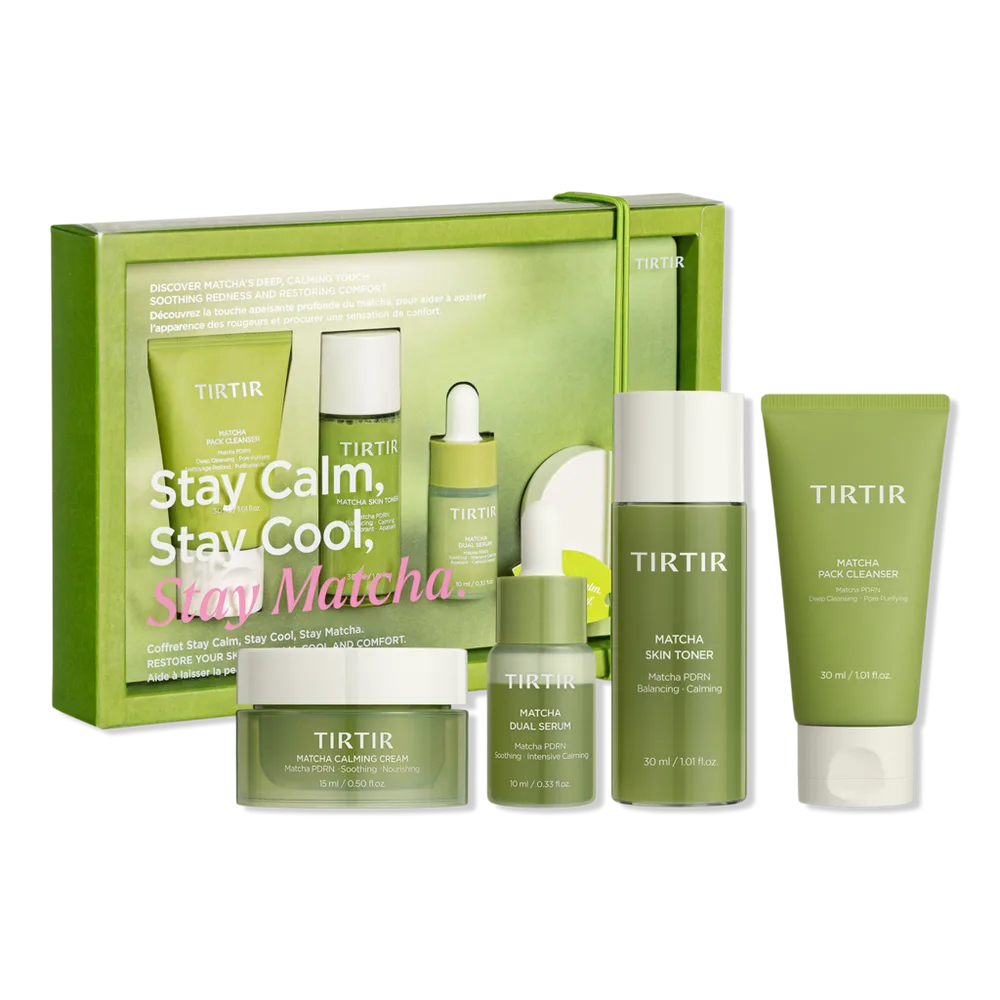 Stay Calm, Stay Cool, Stay Matcha Set by TIRTIR