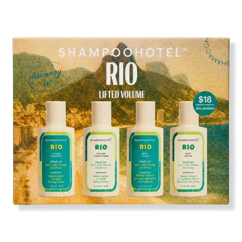 Rio Discovery Kit by SHAMPOOHOTEL