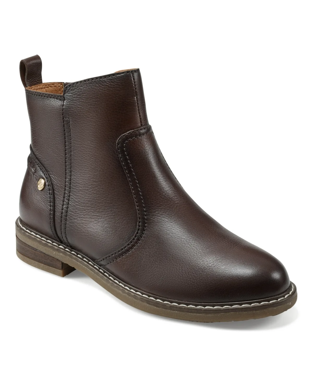 Eflex Juna Block Heel Casual Booties by Easy Spirit