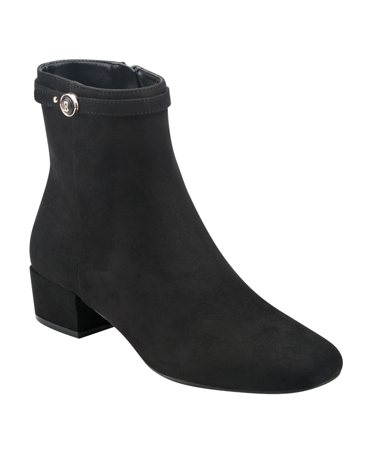 Adyn Square Toe Block Heel Dress Booties