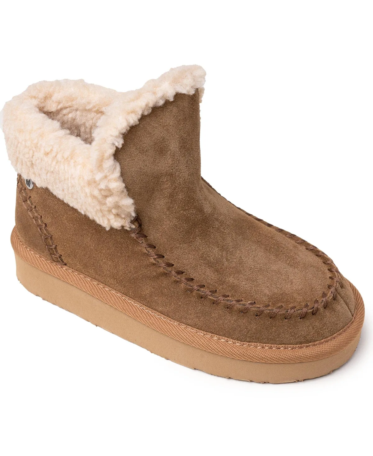 Chandra Suede Berber Lined Ankle Boots by Minnetonka