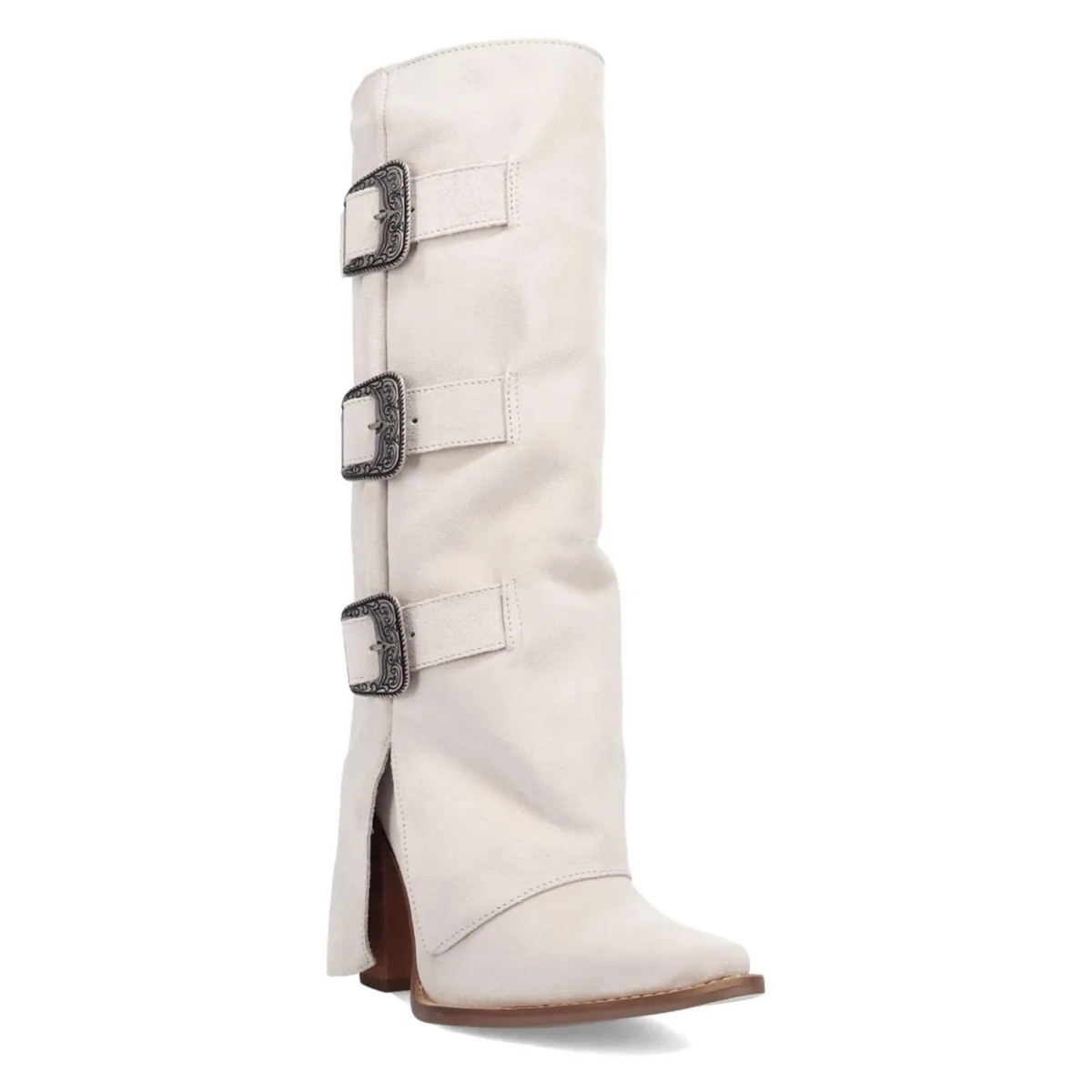 Buckle Bunny Suede Leather Boot by Dingo
