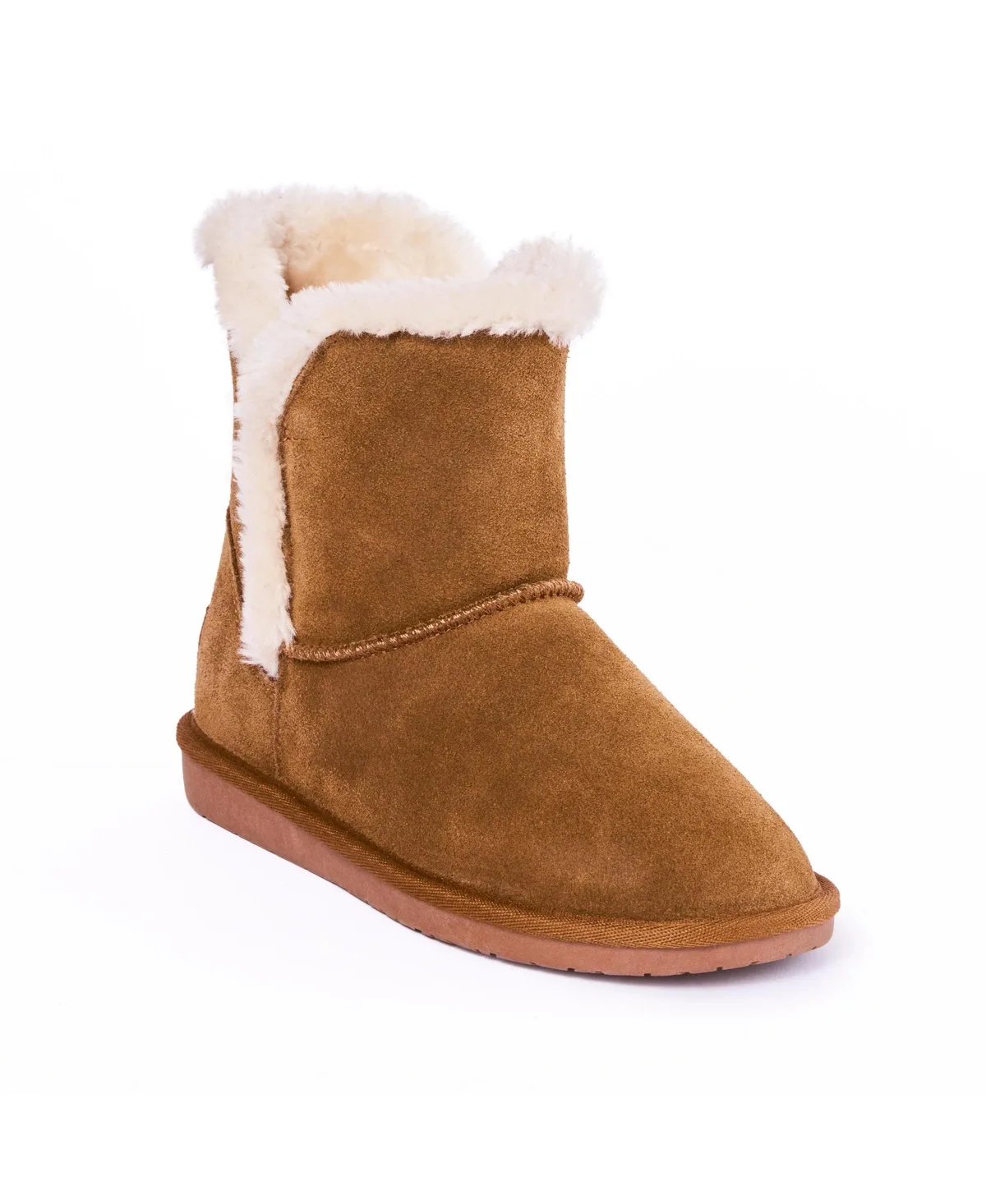 Milltown Suede Mid-Calf Boots by Minnetonka