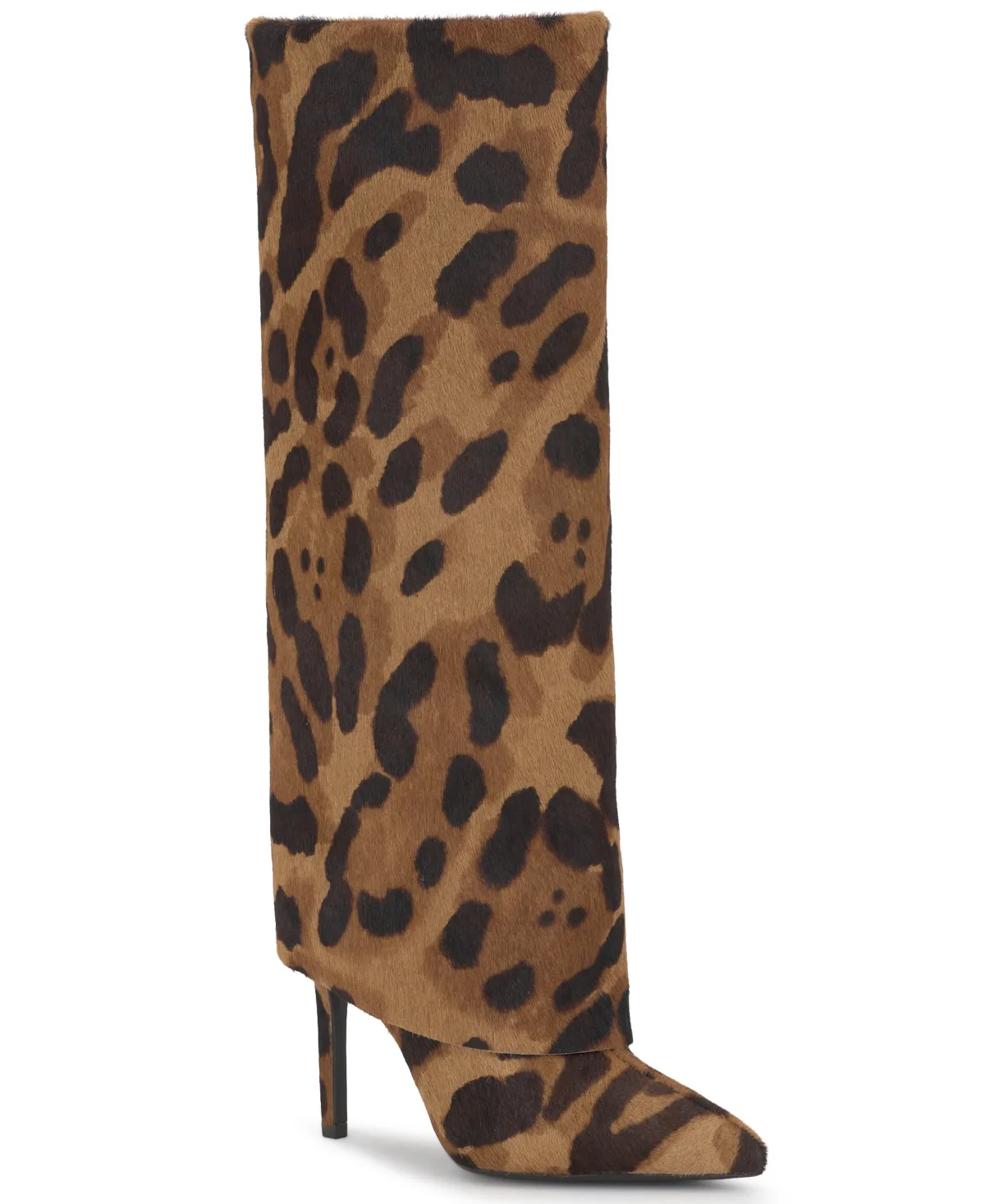 Skylar Fold Over Cuffed Knee High Boots