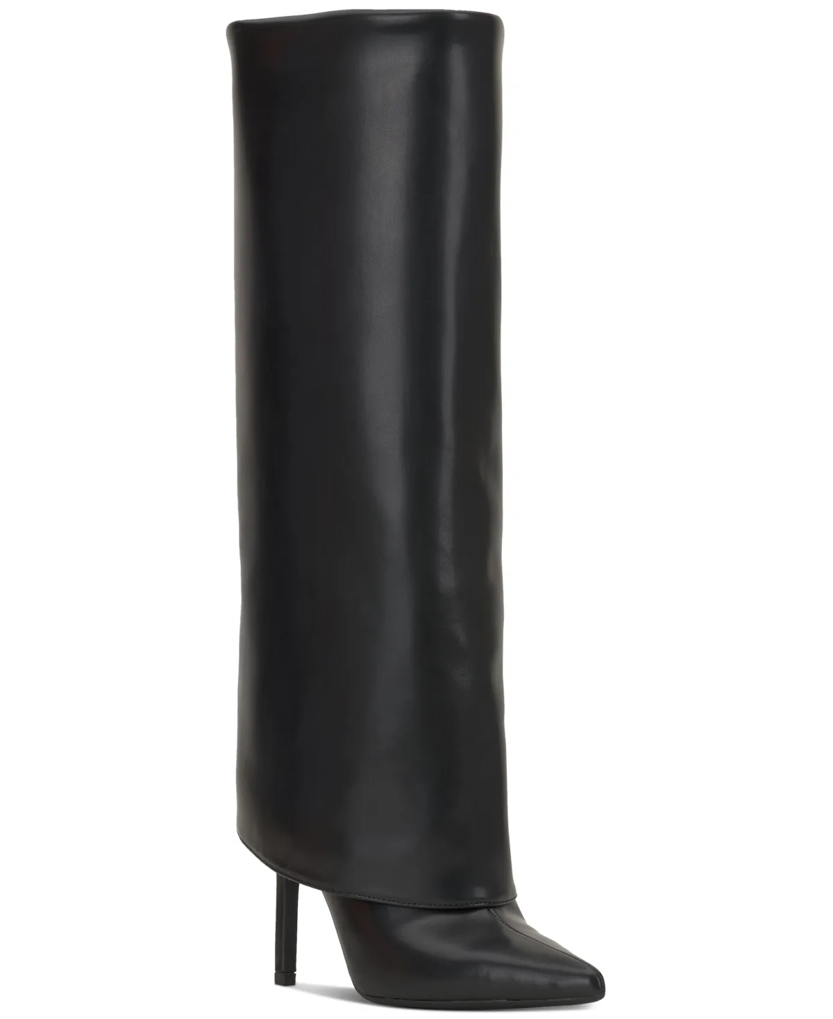 Skylar Wide-Calf Fold Over Cuffed Knee High Boots by I.n.c. International Concepts