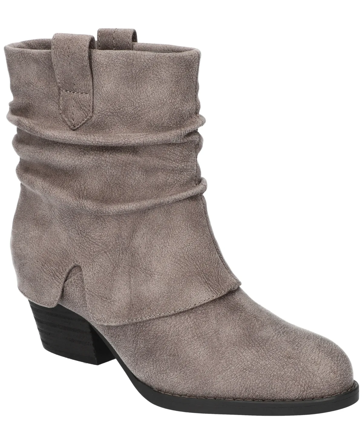 Twyla Slouch Block Heel Ankle Boots by Bella Vita