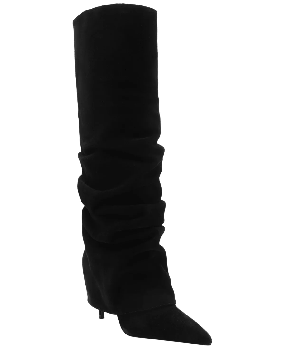Mikki Up Cloak Heeled Dress Boots by Schutz