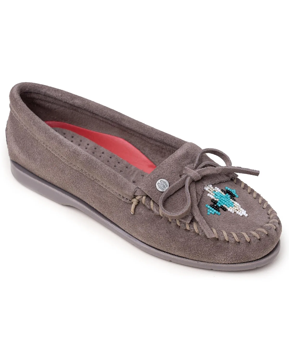 Nizhoni Suede Beaded Moccasins by Minnetonka