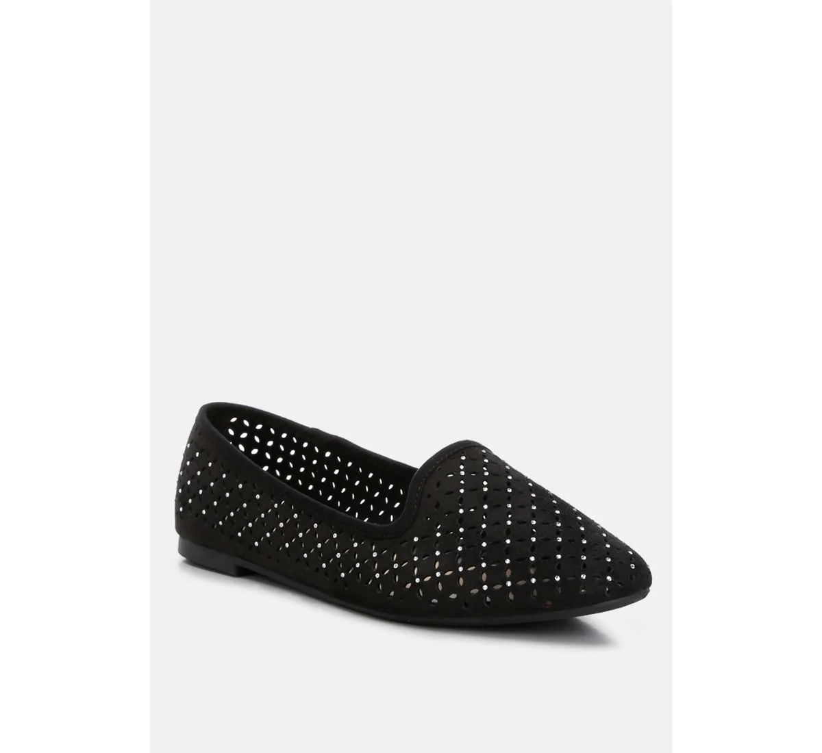 Gordon Perforated Ballerinas by London Rag