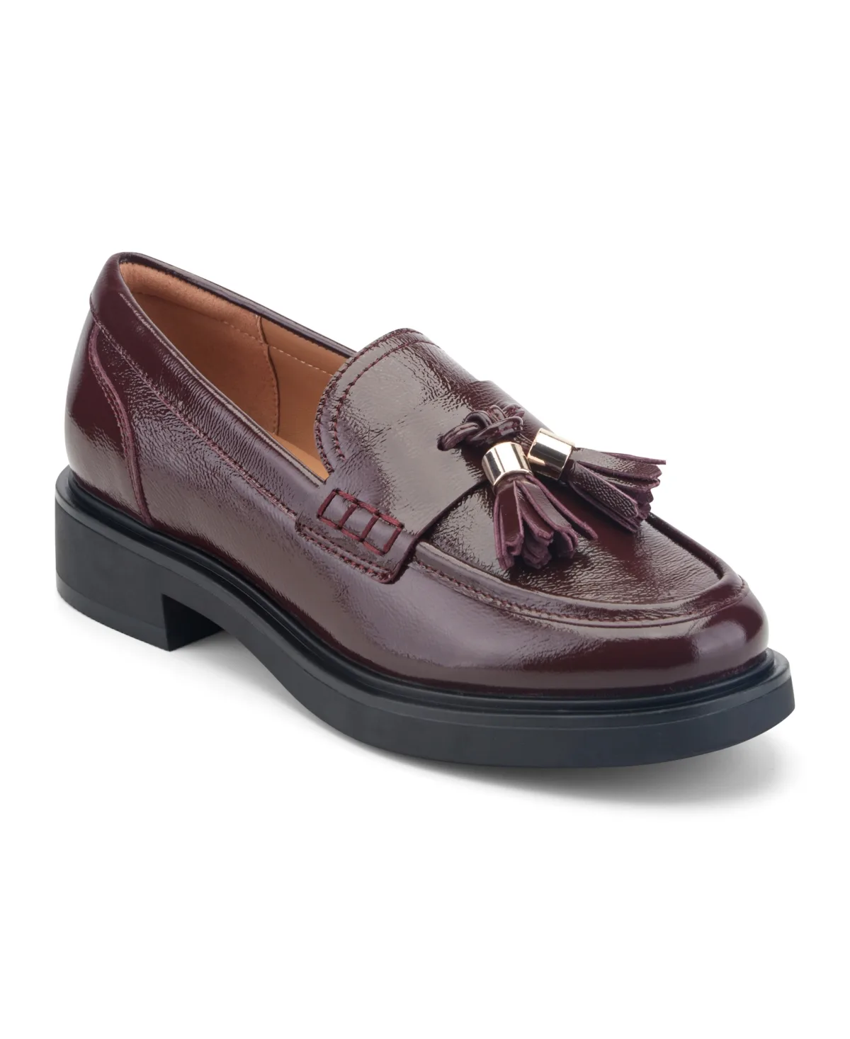 Janesa Leather Moc Toe Tassel Loafers by Rockport