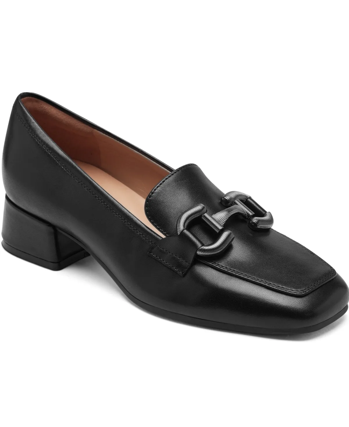 Franny eFlex Bit Block Heel Loafers by Easy Spirit