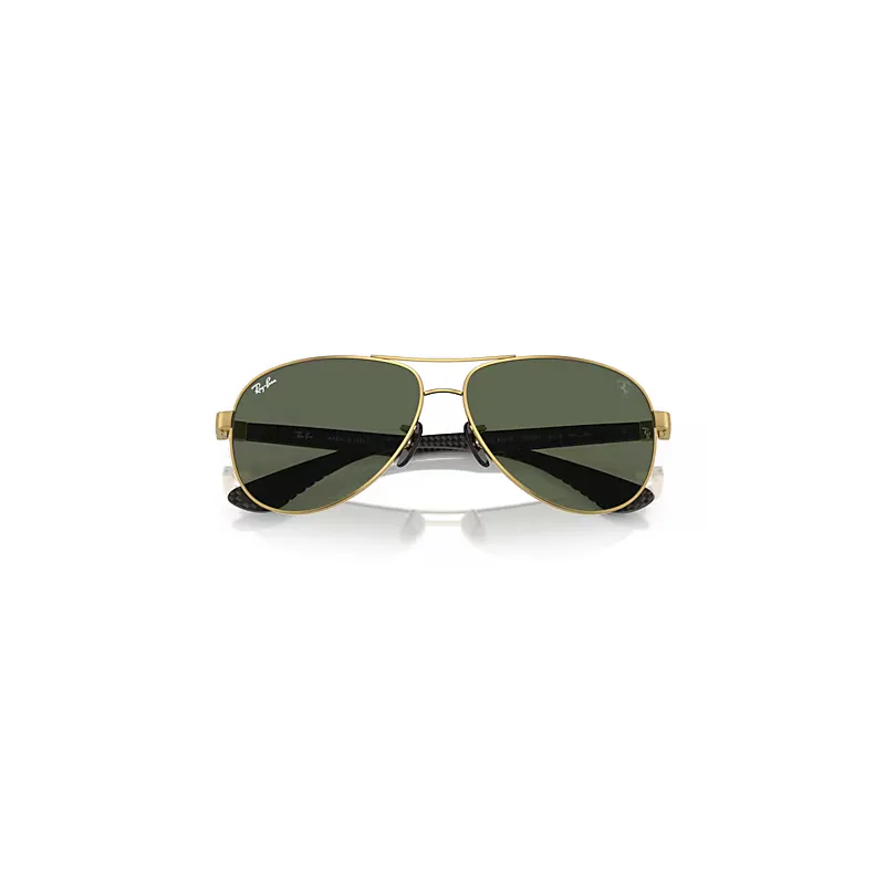 Rb8331m Scuderia Ferrari Collection Sunglasses Green Lenses by Ray-Ban