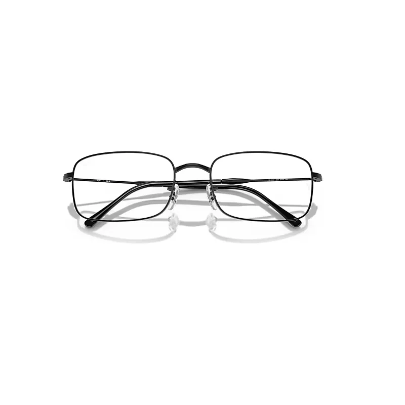 Rb3746v Optics Eyeglasses Black Frame Clear Lenses Polarized by Ray-Ban