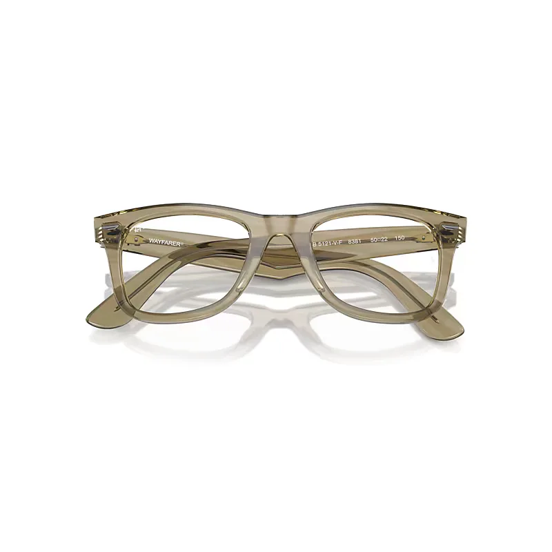 Original Wayfarer Optics Change Eyeglasses Clear Lenses Polarized by Ray-Ban