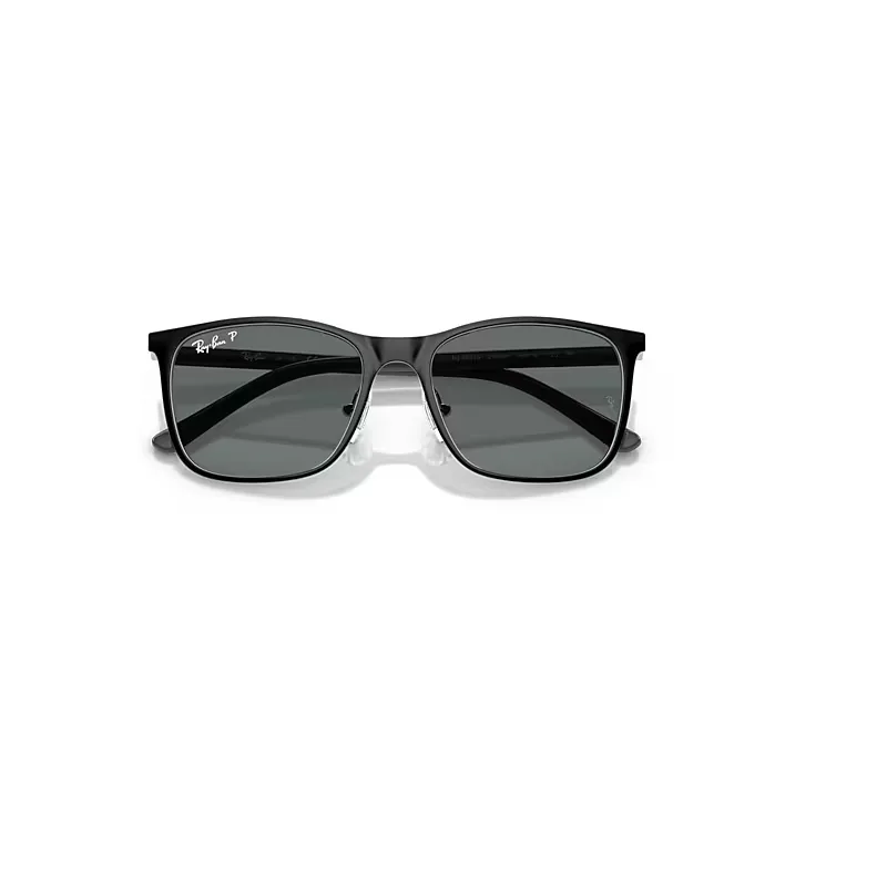 Rb9551s Sunglasses Grey Frame Grey Lenses Polarized by Ray-Ban