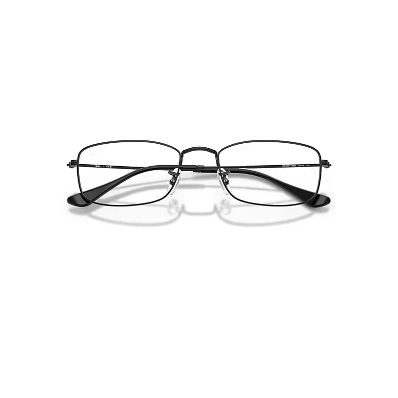 Rb6647 Optics Eyeglasses Black Frame Clear Lenses Polarized by Ray-Ban