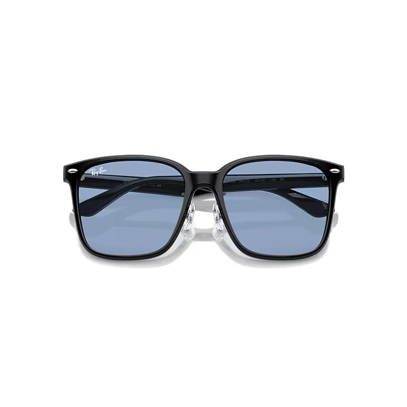 Rb2206d Sunglasses Black Frame Blue Lenses by Ray-Ban