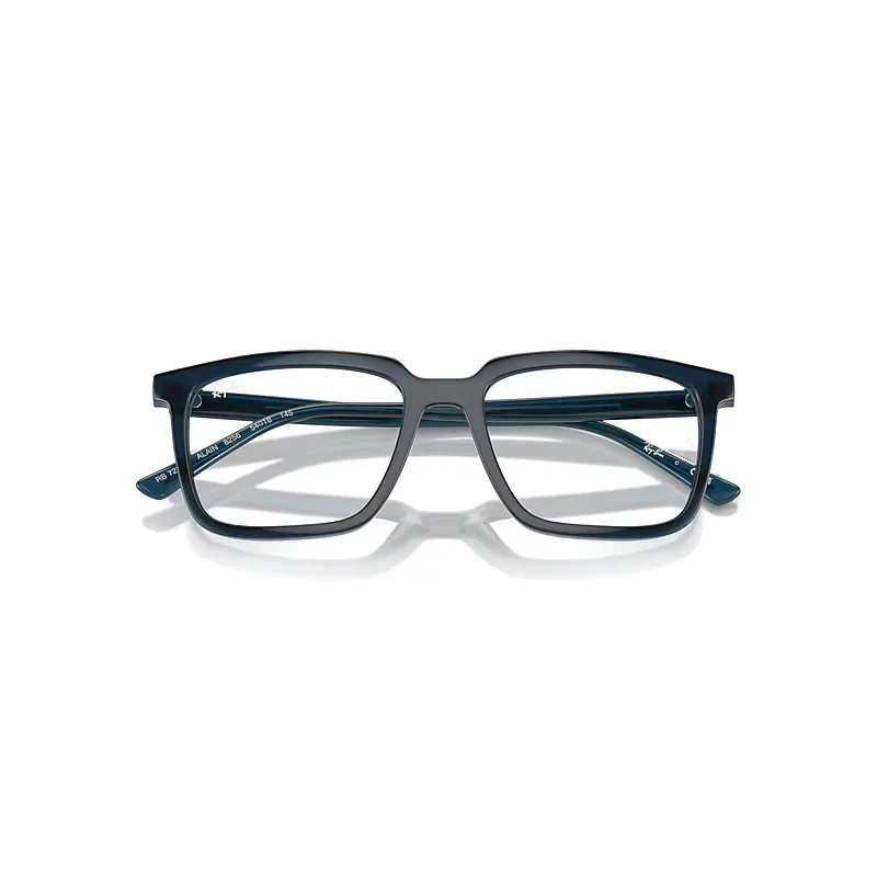 Alain Optics Eyeglasses Transparent Red Frame Clear Lenses Polarized